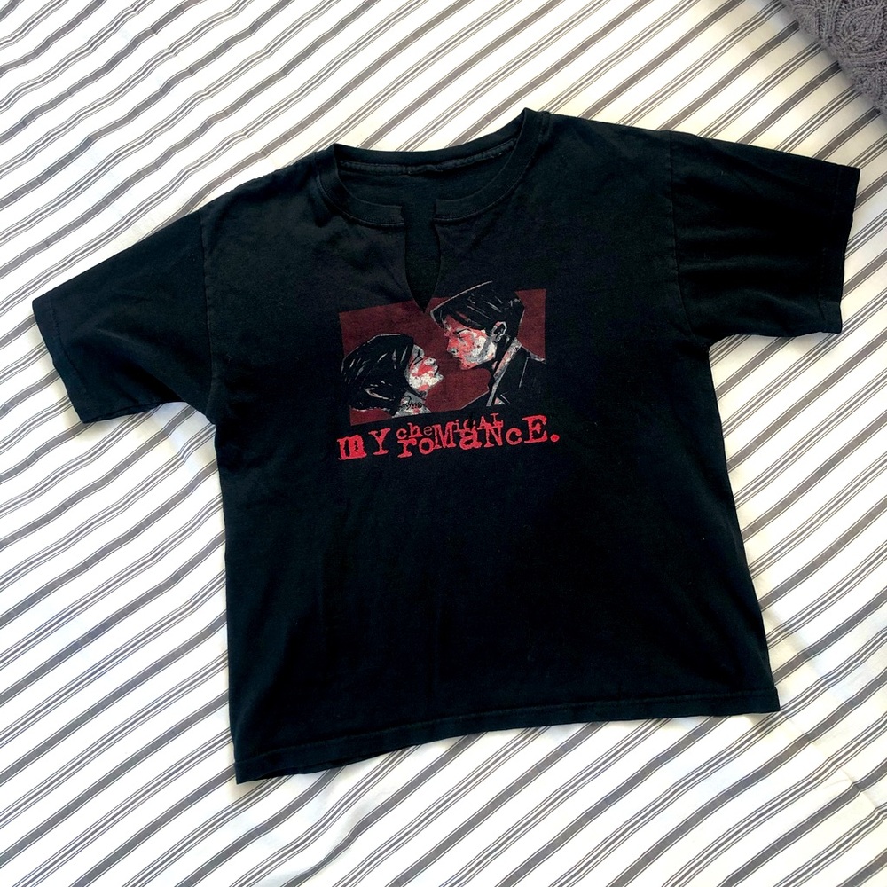 My Chemical Romance Distressed Band T-shirt
